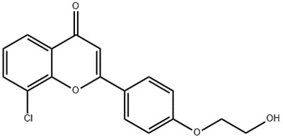 CAS#2413193-28-7|8-chlor-2- (4- (2-hydroxyethoxy) fenyl) -4H-chromen-4-one